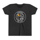 Vermont Youth Shirt - Retro Mountain Vermont Kid's T-Shirt-1