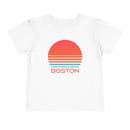 Boston, Massachusetts Toddler T-Shirt - Retro 80s Toddler Boston Shirt-2