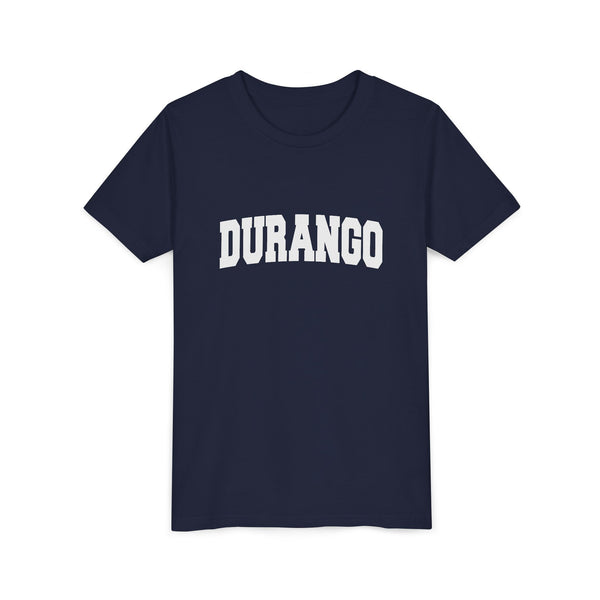 Durango, Colorado Youth Graphic Tee - Kids Durango T Shirt