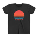 Houston, Texas Youth Shirt - Retro 80s Houston Kid's T-Shirt-3