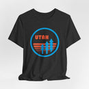 Utah T Shirt - Retro Trees Utah Tee-17