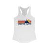 Crested Butte, Colorado Women's Racerback Tank Top - Mountain Lover Sleeveless Shirt, Women's Crested Butte Hiking Tank