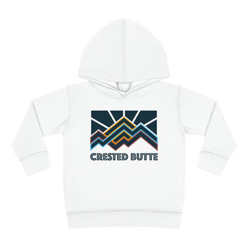 Buy white Crested Butte, Colorado Toddler Hoodie - Unisex Crested Butte, Colorado Toddler Sweatshirt
