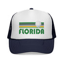 Florida Retro Golf Trucker Hat-5