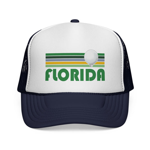 Florida Retro Golf Trucker Hat