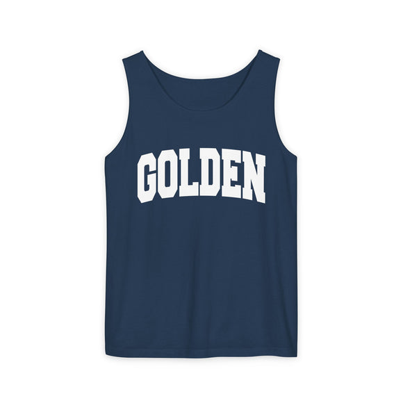 Golden, Colorado Tank Top Unisex | Comfort Colors - 100% Cotton