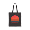Panama City, Florida Retro 80s Cotton Canvas Panama City Tote Bag
