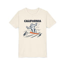 California Yeti Snowboard Youth Tee - Kids Skiing Shirt-1