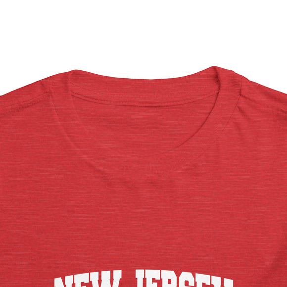 New Jersey Toddler Graphic Tee - Kids New Jersey Vacation Shirt