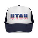 Utah Stars and Stripes Trucker Hat | Patriotic State Flag Cap-3