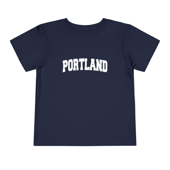 Portland, Oregon Toddler Graphic Tee - Kids Portland Vacation Shirt