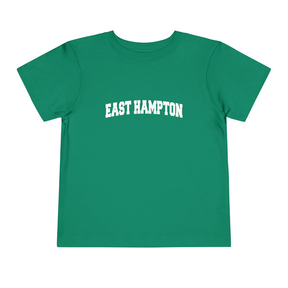 East Hampton, New York Toddler Graphic Tee - Kids East Hampton Vacation T-Shirt