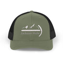 Jackson Hole, Wyoming Snapback Trucker Cap - Embroidered Jackson Hole Hat-5