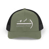 Jackson Hole, Wyoming Snapback Trucker Cap - Embroidered Jackson Hole Hat