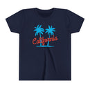 California Youth Shirt - Retro Palm Tree California Kid's T-Shirt-1
