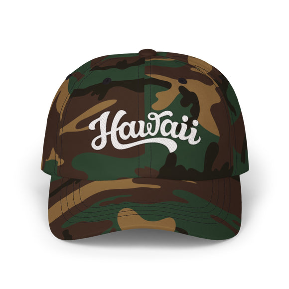 Hawaii Dad Hat - Embroidered Hawaii Classic Dad Cap