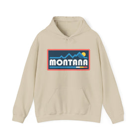 Montana Hoodie - Sun Unisex Montana Hoodie Graphic Sweatshirt