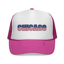 Chicago Illinois Stars and Stripes Trucker Cap-4