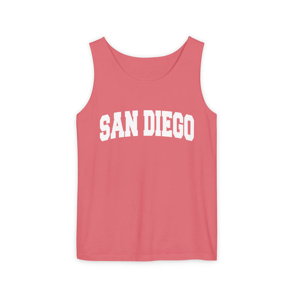 San Diego, California Tank Top Unisex | Comfort Colors - 100% Cotton