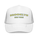 Brooklyn, New York Foam Trucker Hat – Retro Varsity City Cap-6