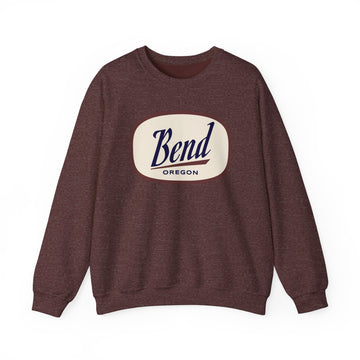 Bend, Oregon Sweatshirt - Unisex Retro Crewneck Bend Sweatshirt