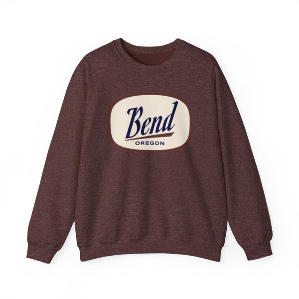 Bend, Oregon Sweatshirt - Unisex Retro Crewneck Bend Sweatshirt