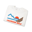 Jackson Hole, Wyoming Sweatshirt - Mountain Jackson Hole Crewneck Sweatshirt-7
