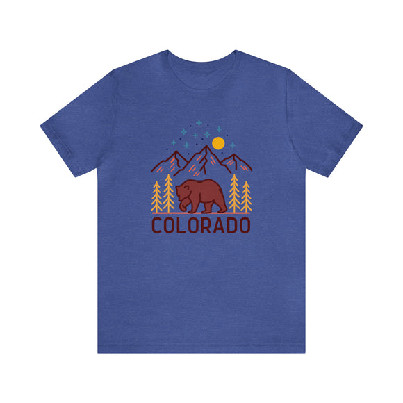 Colorado T-Shirt - Retro Unisex Colorado Shirt