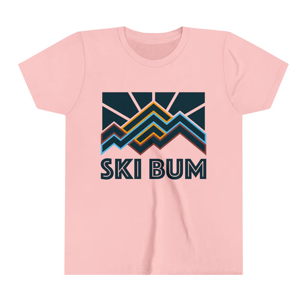Ski Bum Youth T-Shirt - Unisex Kids Ski Bum Shirt