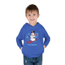 Vermont Toddler Hoodie - Unisex Skiing Snowman Vermont Sweatshirt-13