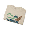 Vermont Sweatshirt - Mountain Vermont Crewneck Sweatshirt