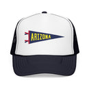 Arizona Pennant Trucker Hat — Retro Flag Foam Cap-4