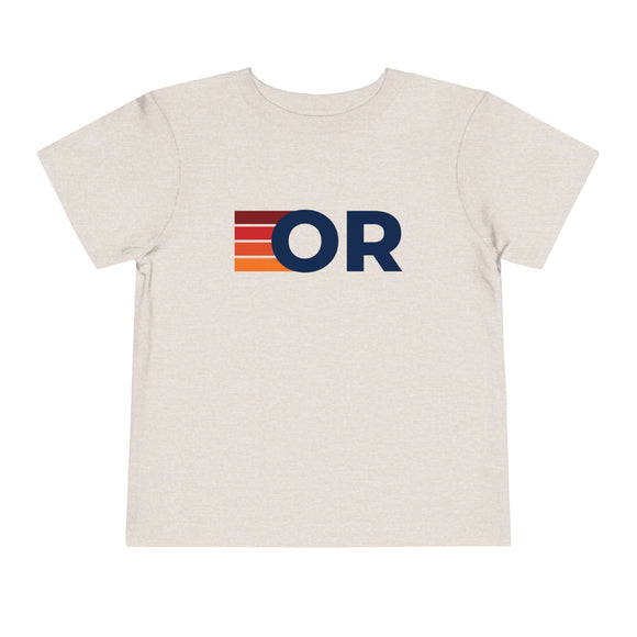 Oregon Toddler Tee - Retro OR T-Shirt