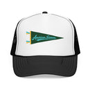 American Samoa National Park Pennant Trucker Hat — Vintage Foam Mesh Cap-3