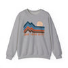 Salt Lake City, Utah Sweatshirt Retro Mountains, Salt Lake City Unisex Graphic Crewneck