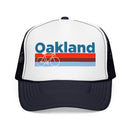 Oakland, California Trucker Hat - Foam Oakland Bike Cap-5