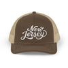 New Jersey Snapback Trucker Cap - Embroidered New Jersey Hat