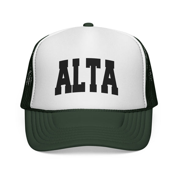 Alta, Utah Collegiate Style Trucker Hat