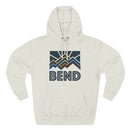 Bend, Oregon Hoodie - Retro Mountain Unisex Sweatshirt-1