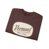 Vermont Sweatshirt - Unisex Retro Vermont Crewneck Sweatshirt