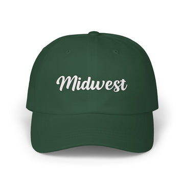 Buy spruce Midwest Dad Hat - Embroidered Midwest Classic Dad Cap