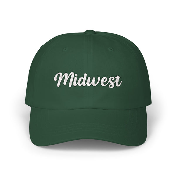 Midwest Dad Hat - Embroidered Midwest Classic Dad Cap