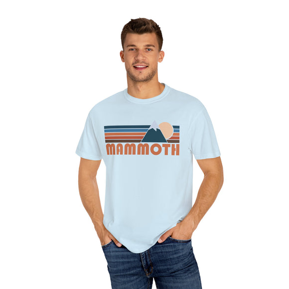 Mammoth, California Graphic Tee, Comfort Colors Retro Unisex Mammoth T shirt, Mountain Adventure Shirt