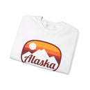 Alaska Sweatshirt - Unisex Retro Ombre Alaska Crewneck Sweatshirt-21