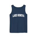 Lake Geneva, Wisconsin Tank Top Unisex | Comfort Colors - 100% Cotton-3