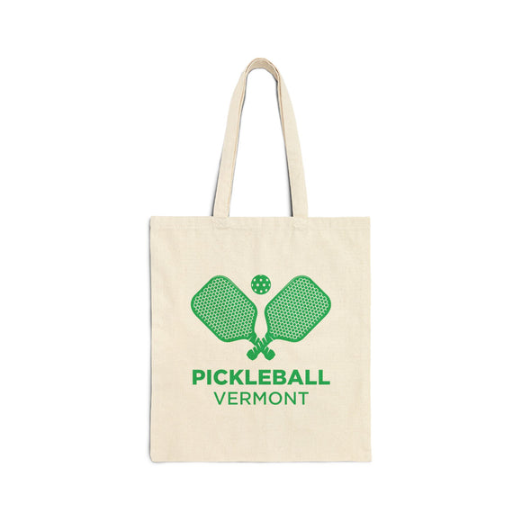 Vermont Cotton Canvas Pickleball Vermont Tote Bag