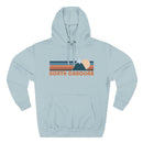 North Carolina Hoodie - Retro Mountain Unisex Sweatshirt-6