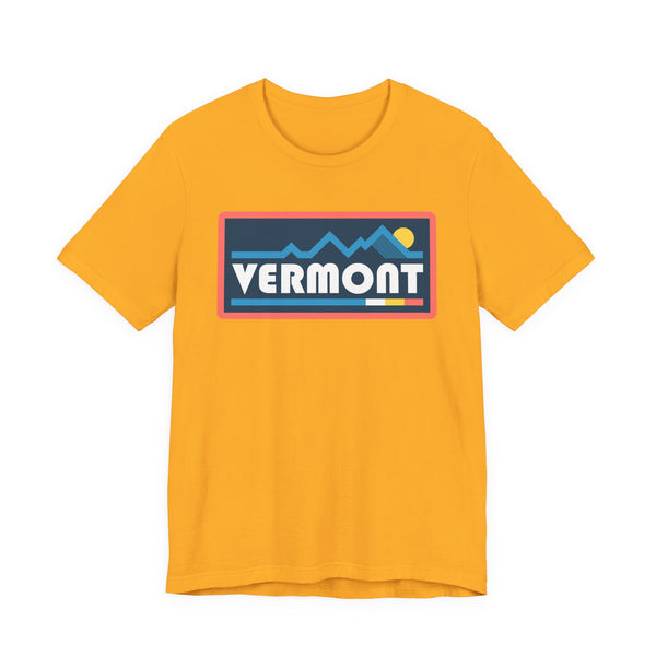 Vermont T Shirt - Retro Graphic Vermont Tee
