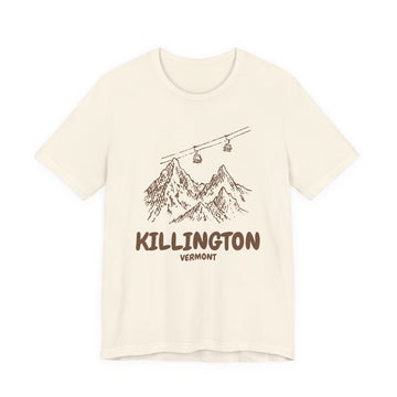Killington, Vermont Mountain T-Shirt — Vintage Gondola Ski Mountain Tee