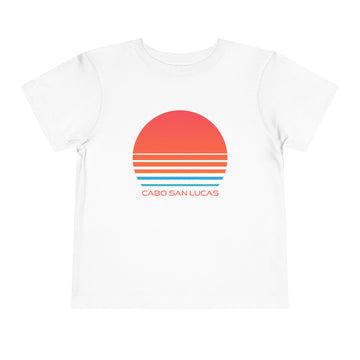 Cabo San Lucas, Mexico Toddler T-Shirt - Retro 80s Toddler Cabo San Lucas Shirt - 0